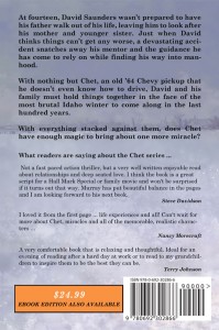 Picture of Chet: Strength Beyond Our Own, back cover